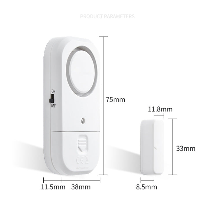 N911S Home Door Window Induction Alarm Household Door Magnetic Wireless Anti-Theft Alarm N911S Home Door Window Induction Alarm Household Door Magnetic Wireless Anti-Theft Alarm